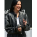 Dua Lipa Goodwood Festival Leather Jacket Dua Lipa Goodwood Festival Leather Jacket